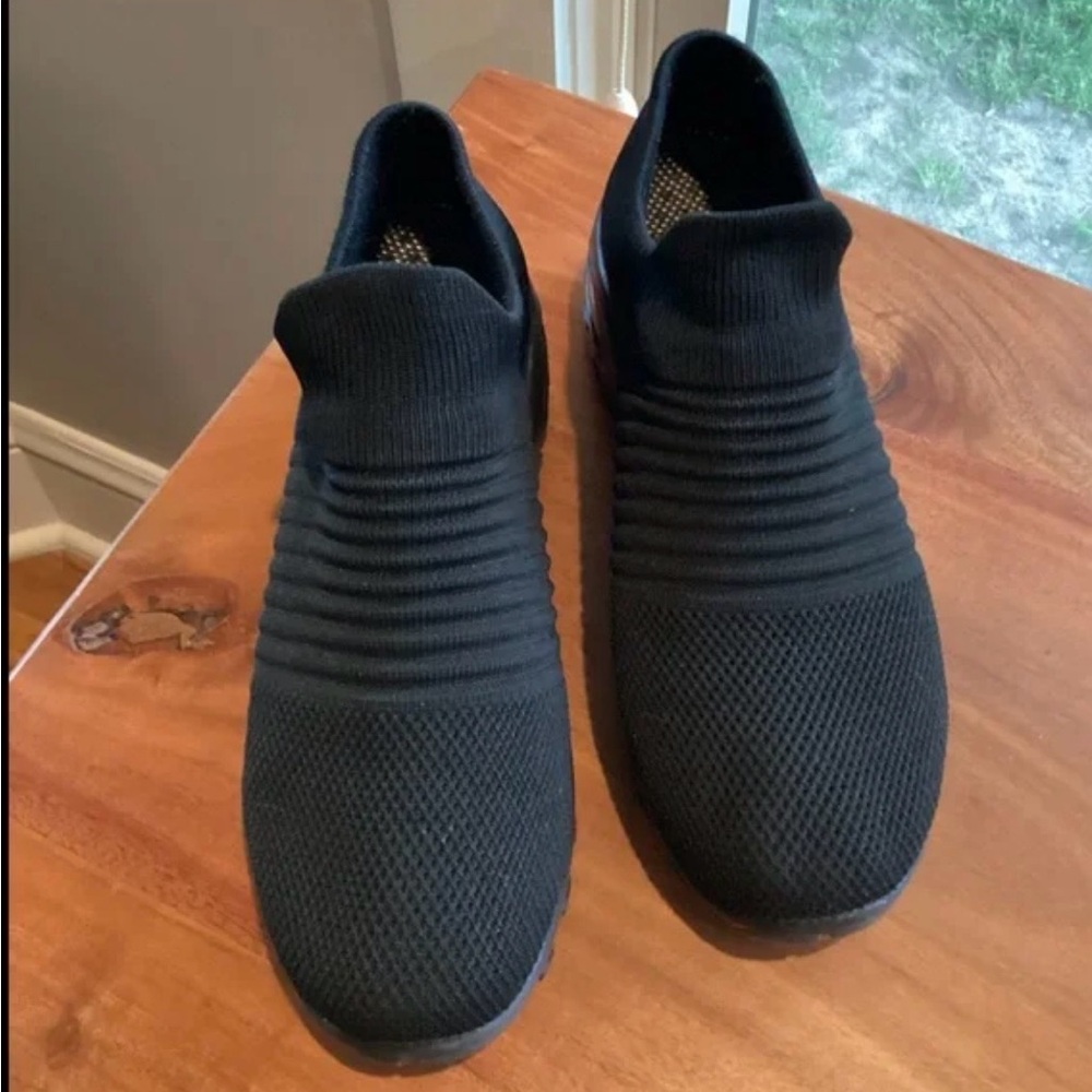 Black Slip-On Women’s Shoes